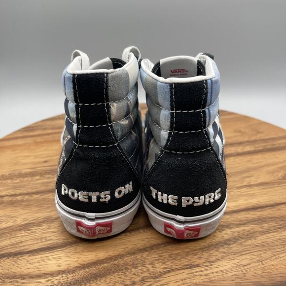 Vans Sk8-Hi Shoes Mens Size 7 Poets On The Pyre Limited Edition Skateboarding - Picture 4 of 8